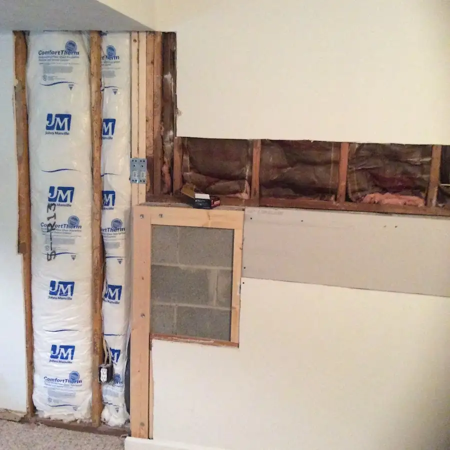 Wall insulation replacement during Odor Removal & Deodorization in Dingman